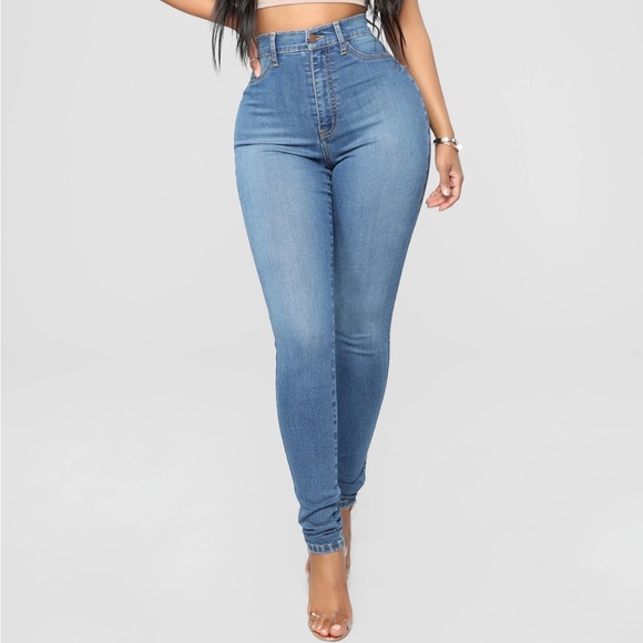 Fashion Nova Dare Devil High Rise Skinny Jeans - Picture 1 of 8
